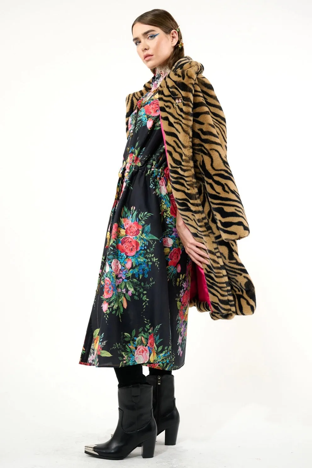 Floral Shirt-Dress