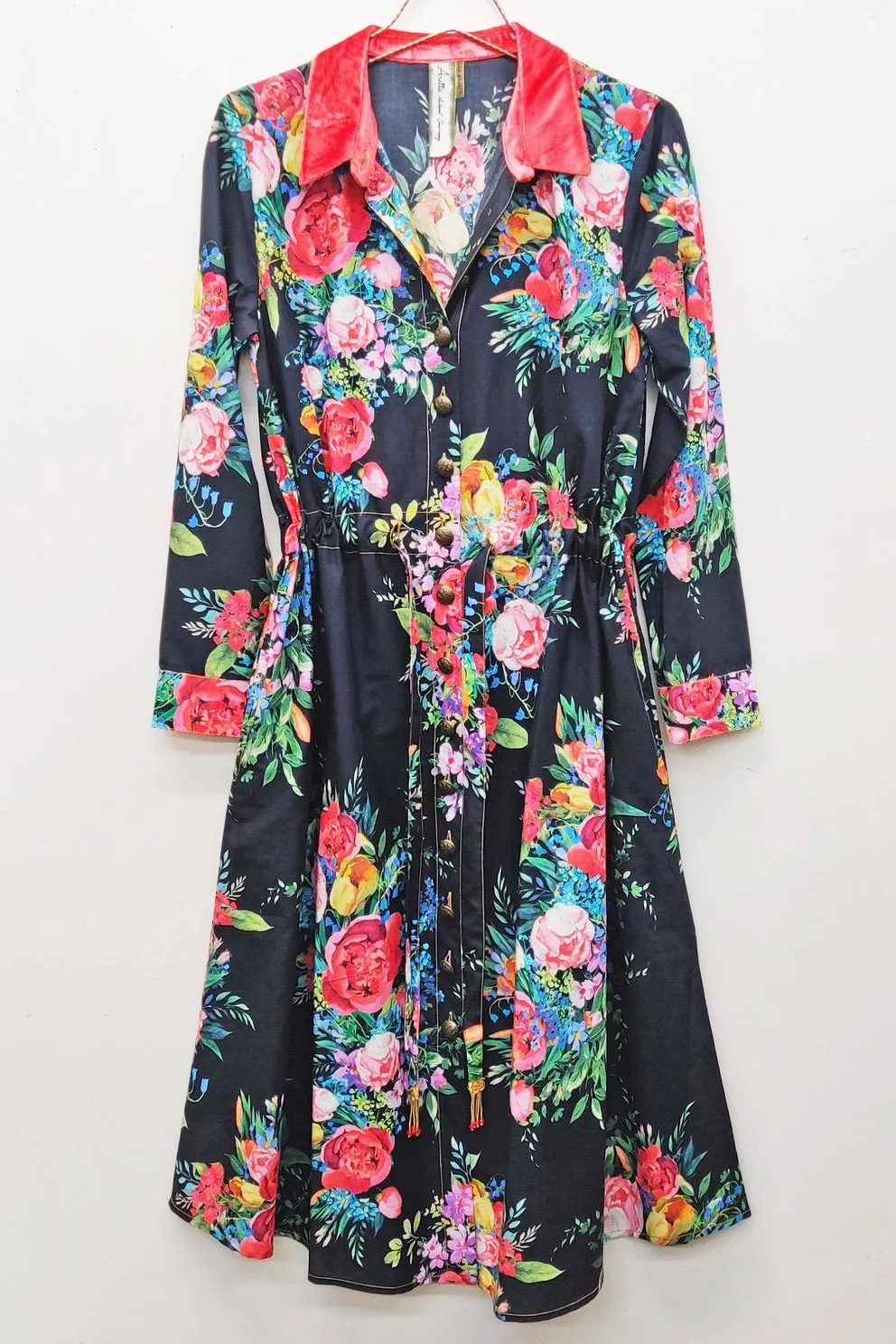 Floral Shirt-Dress