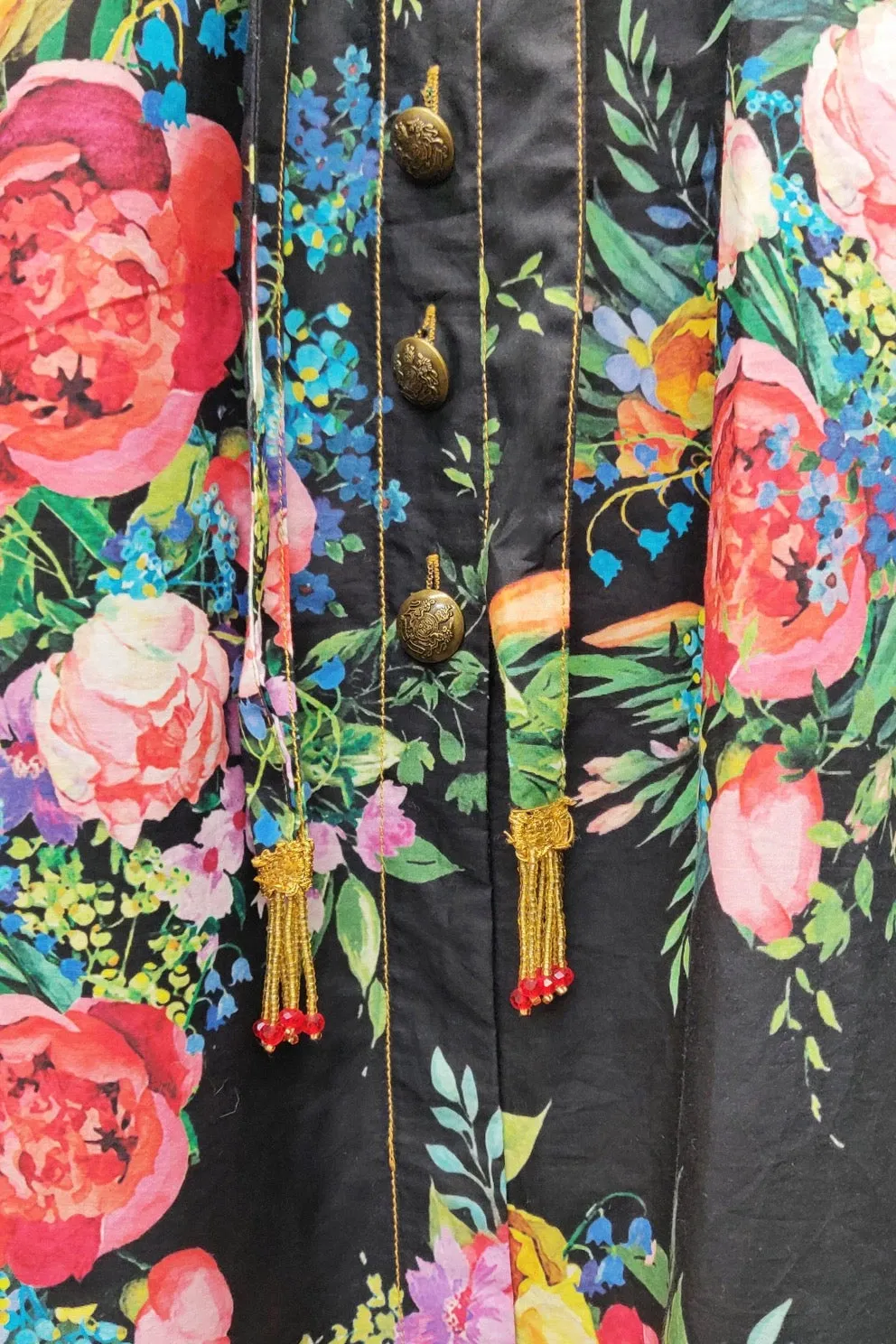 Floral Shirt-Dress