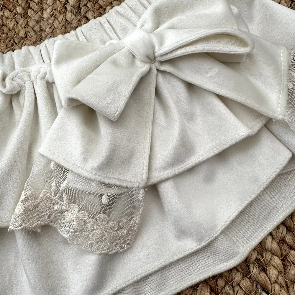 Fofettes Ivory Velvet Bloomers