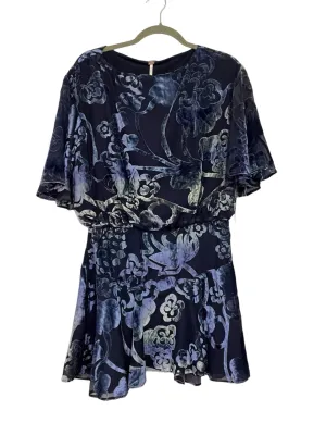 Free People Size X- Small Blue Print New w/ Tags Dress- Ladies