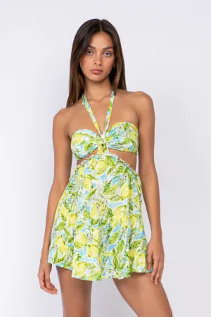 Fresh Lemon Tree Dress