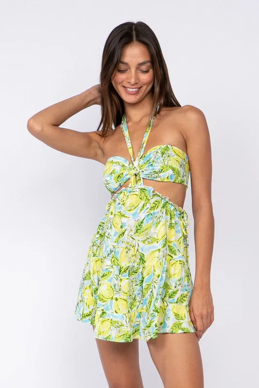 Fresh Lemon Tree Dress