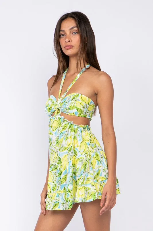 Fresh Lemon Tree Dress
