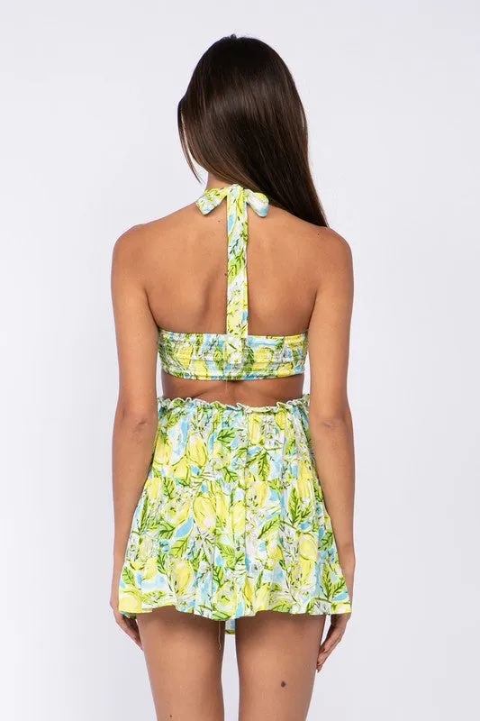 Fresh Lemon Tree Dress