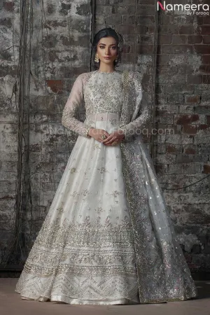 Frock Lehenga Punjabi Wedding Dress for Bride #BN772