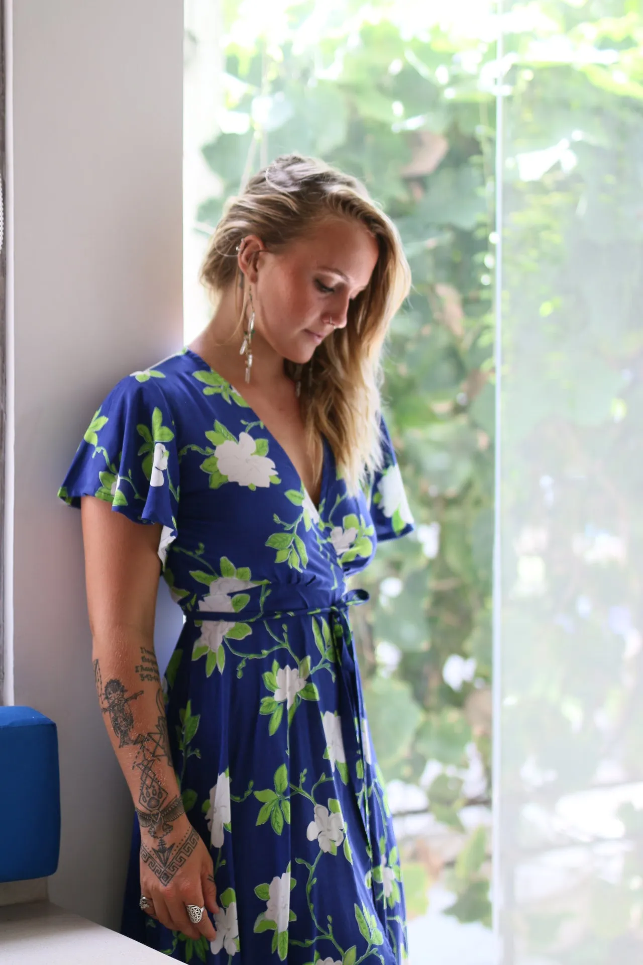 Gardenia Wrap Dress