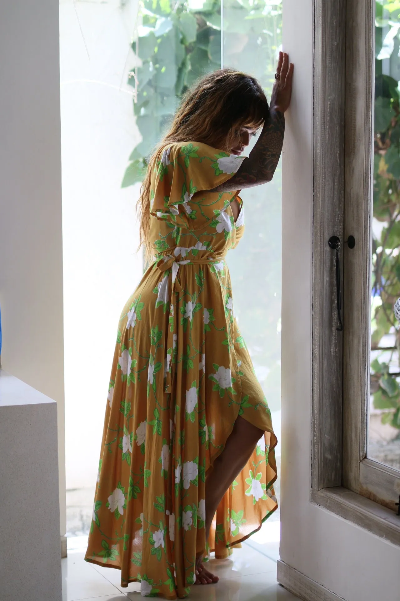 Gardenia Wrap Dress