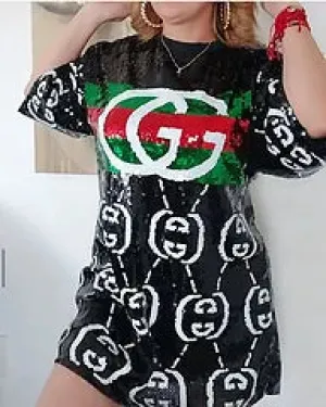 Glitter Goddess Sequin Dress (GG)