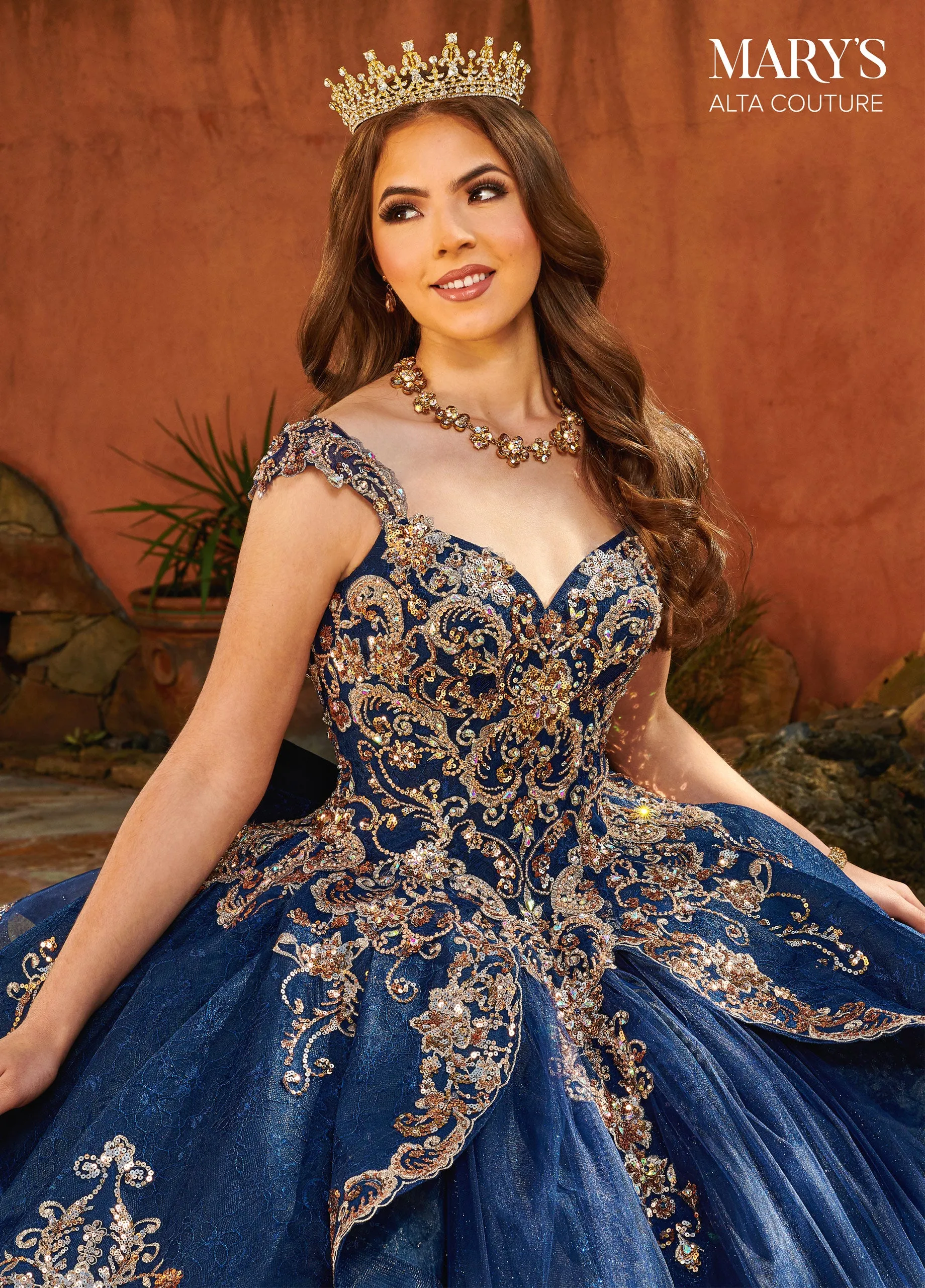 Glitter Tulle Ballgown