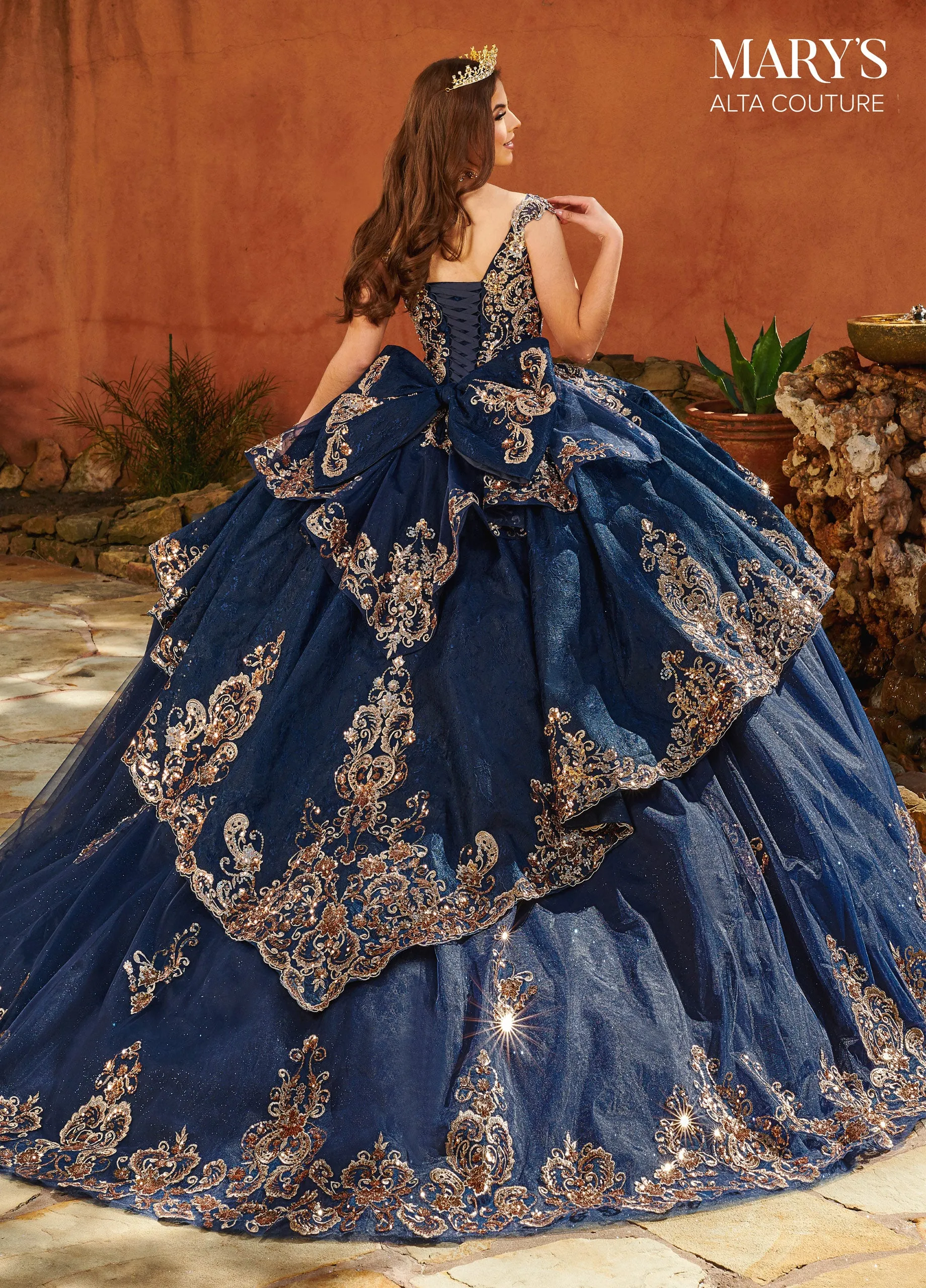 Glitter Tulle Ballgown