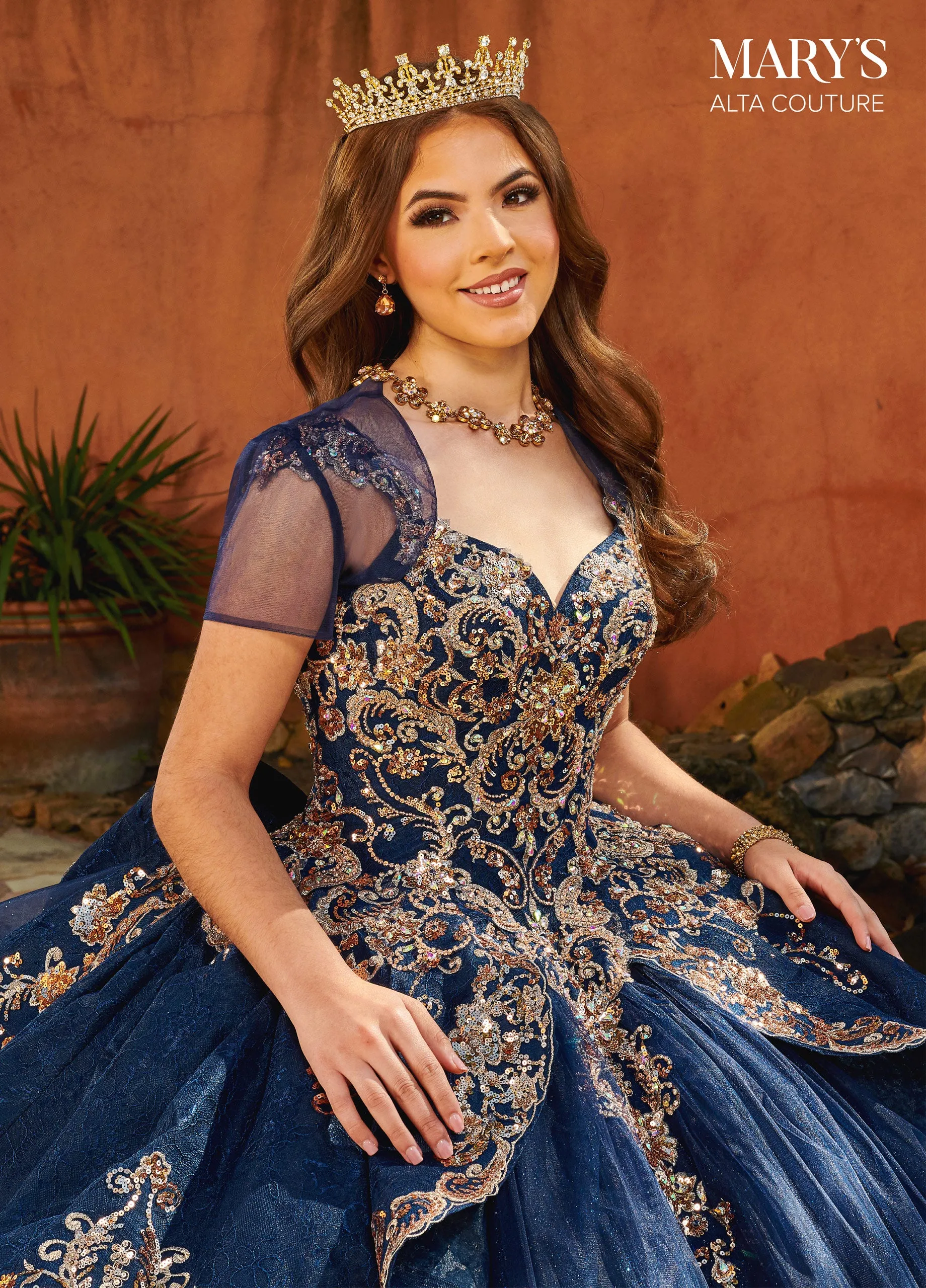Glitter Tulle Ballgown