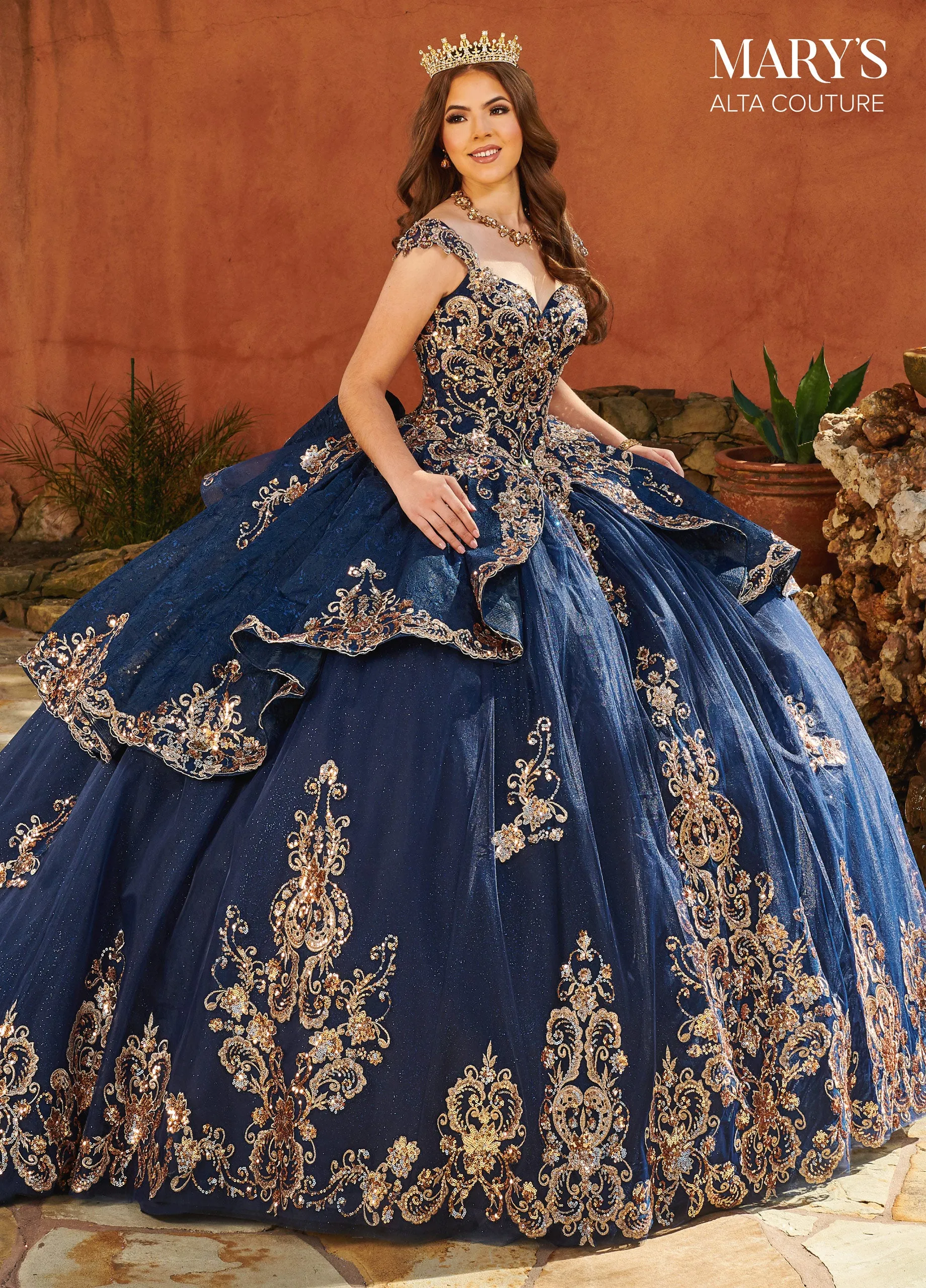 Glitter Tulle Ballgown