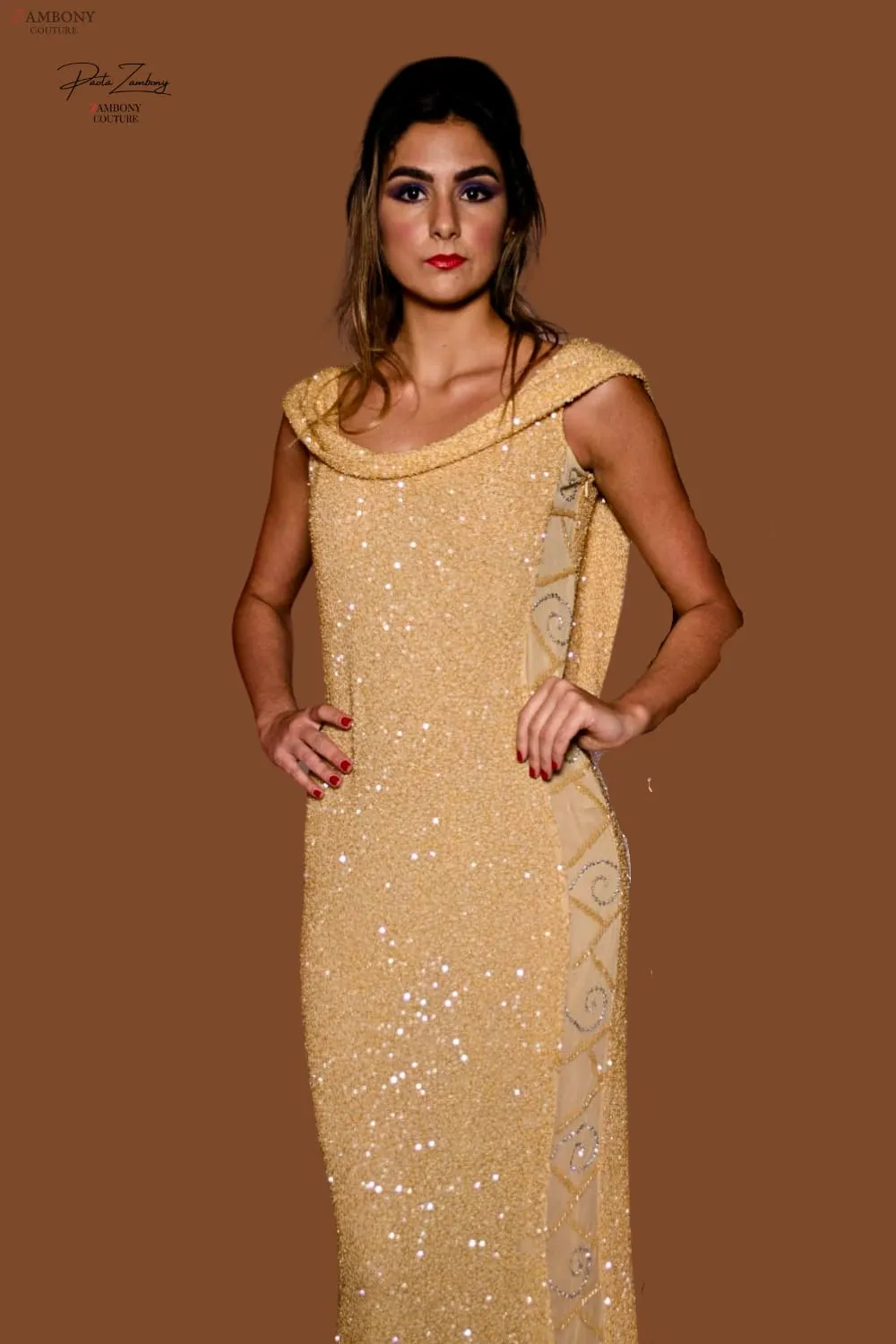 Gold Dora Gown