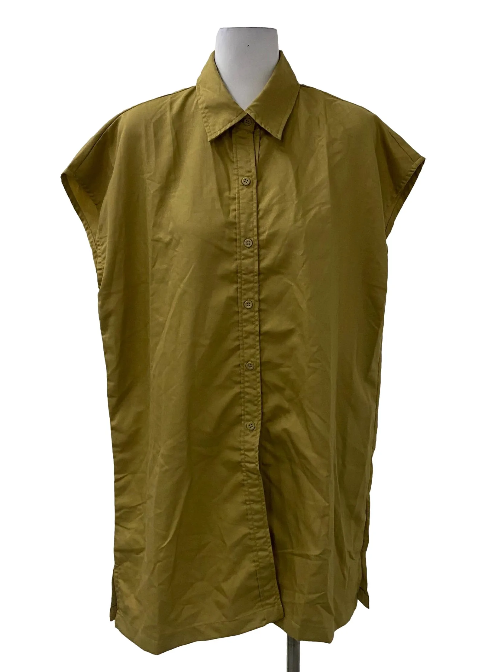 Green Shirt Dress