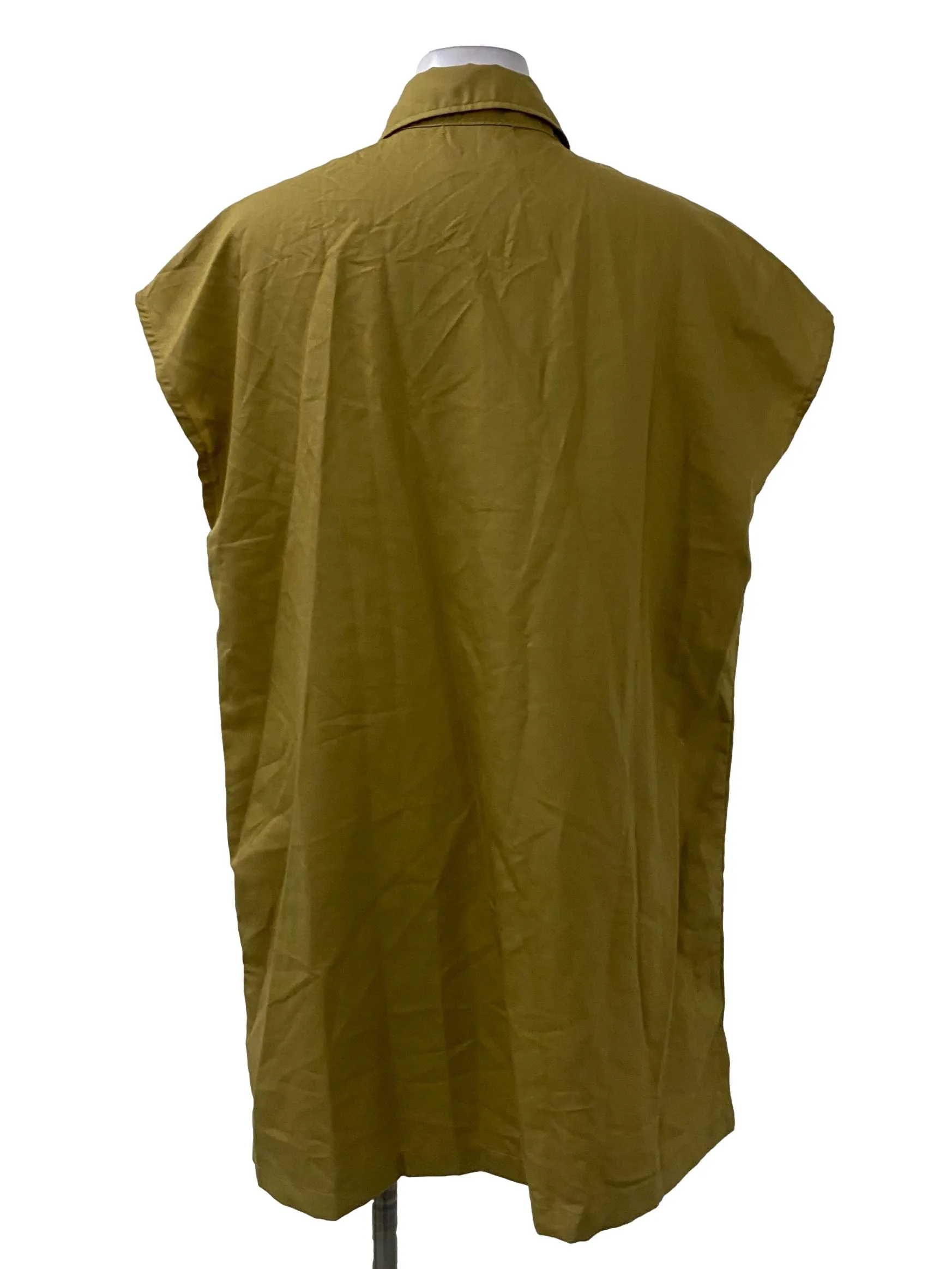 Green Shirt Dress