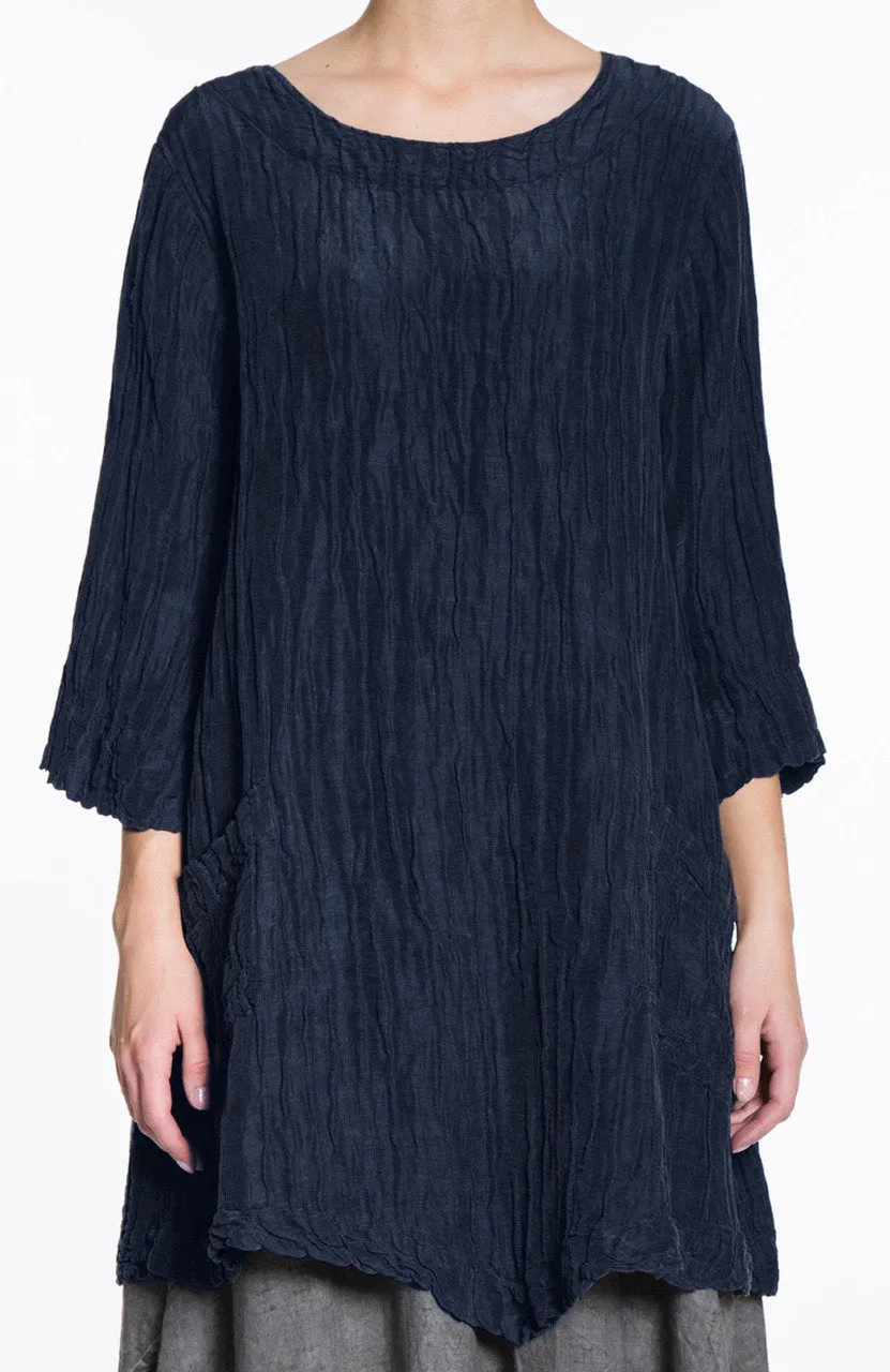 GRIZAS Linen Silk Top