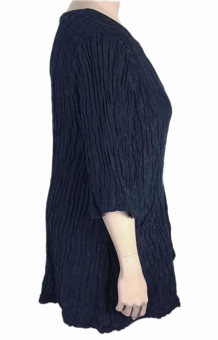 GRIZAS Linen Silk Top