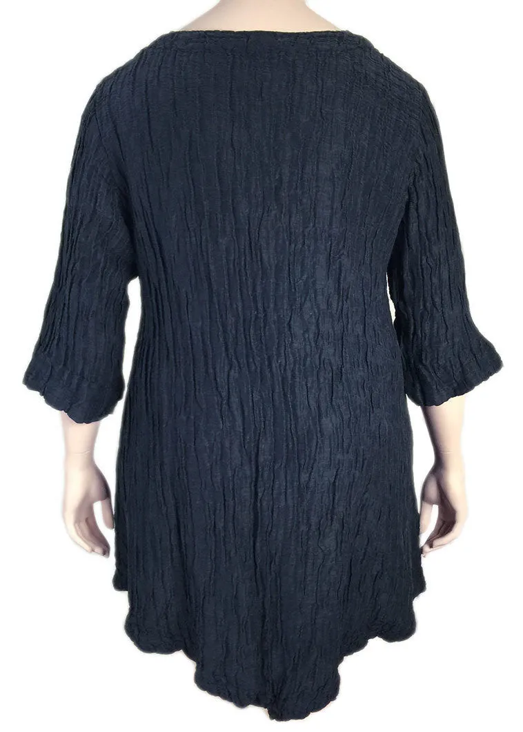GRIZAS Linen Silk Top