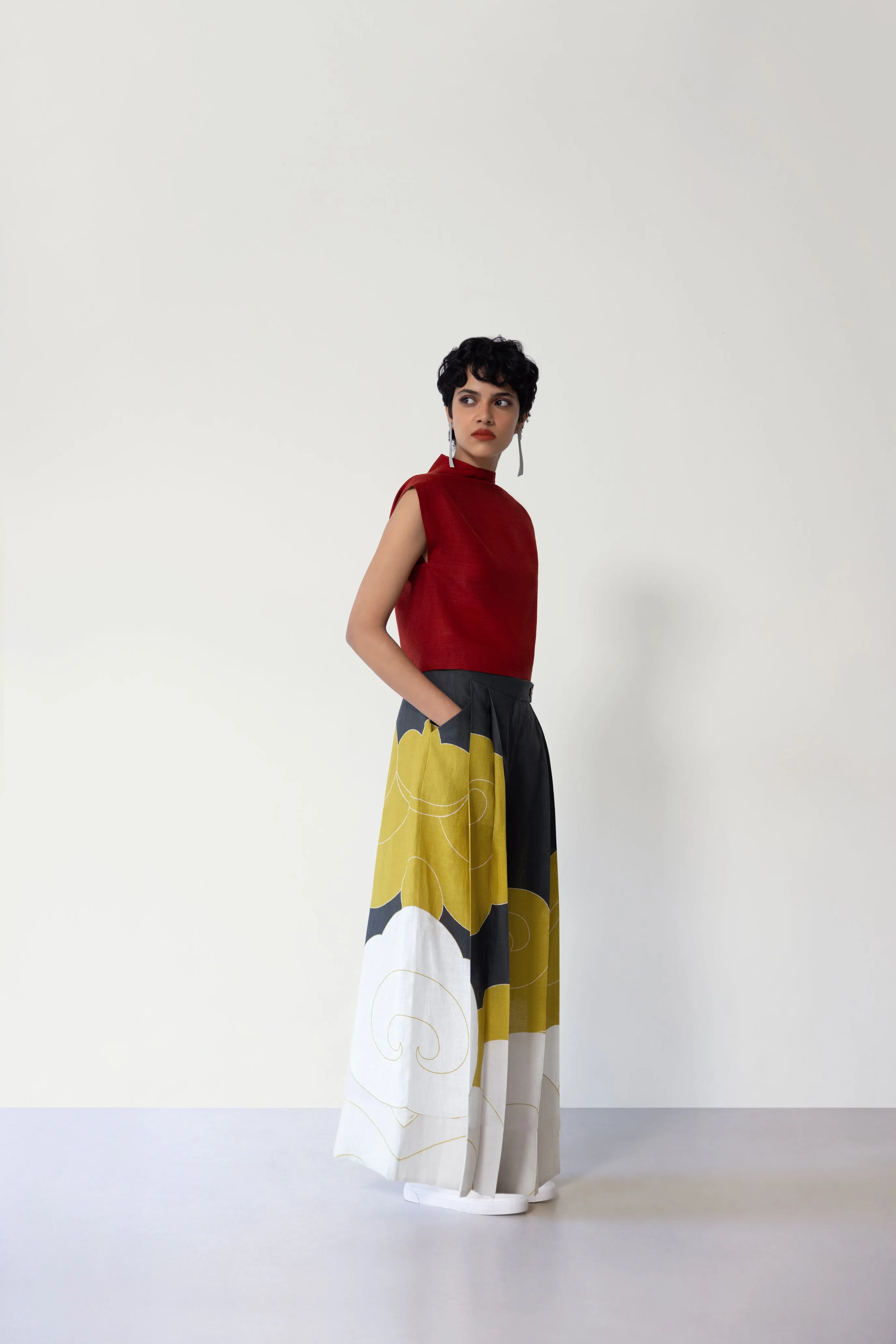 Handwoven Silk Top