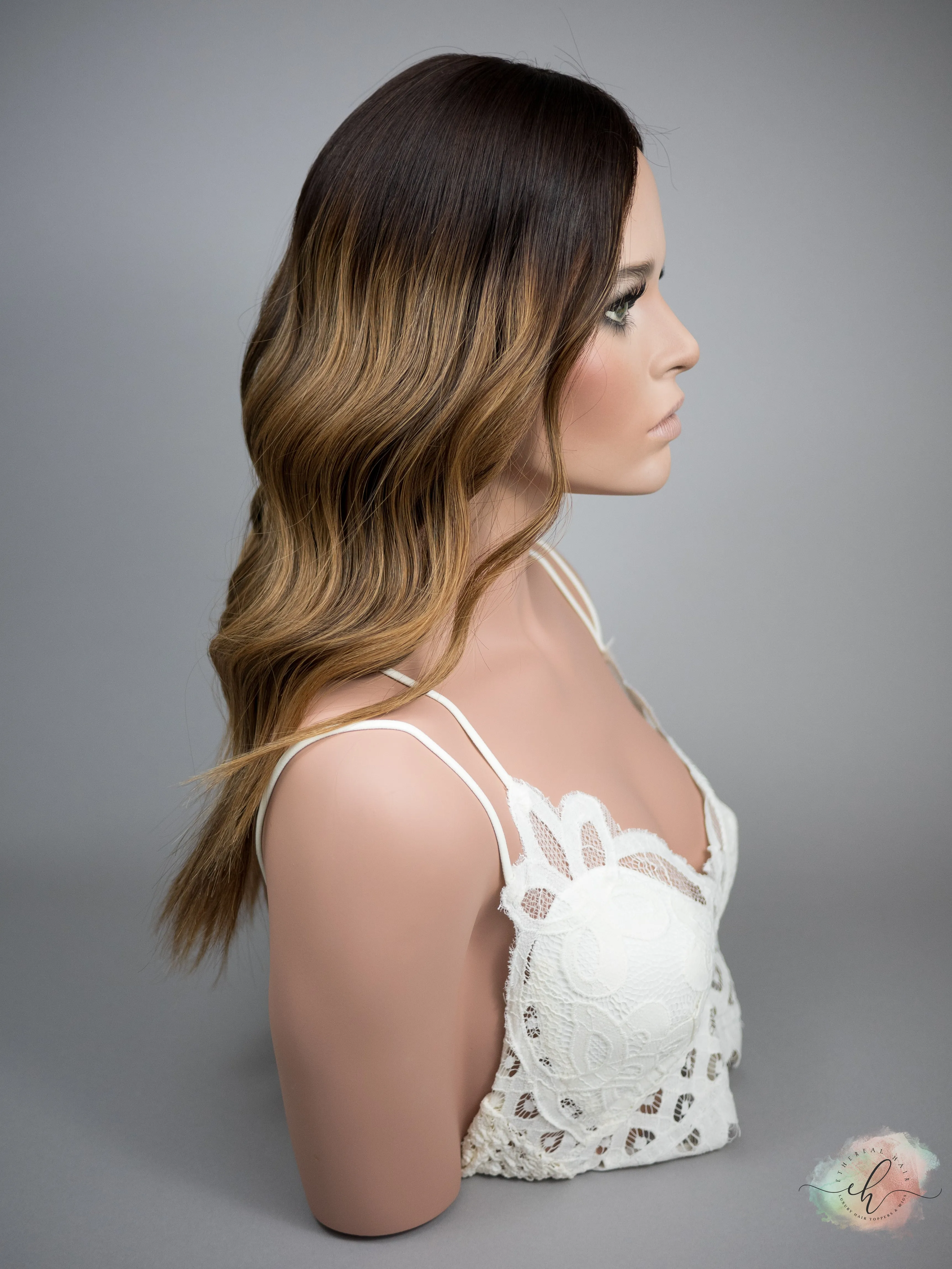 “HAZEL" Premium Topper: Silk Top, 6x7, 20-21"