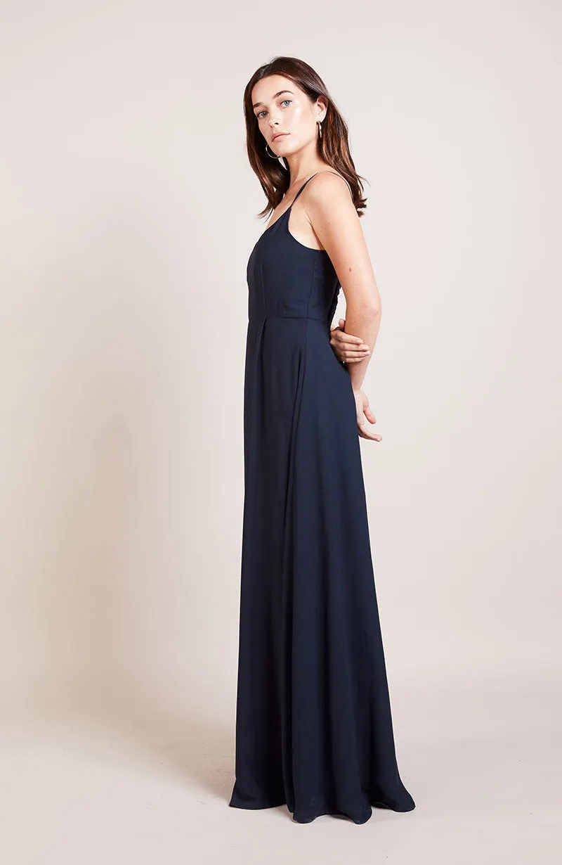 Ibiza Dress in Ink Navy Blue