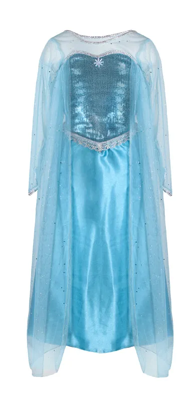 Ice Queen Dress with Cape
