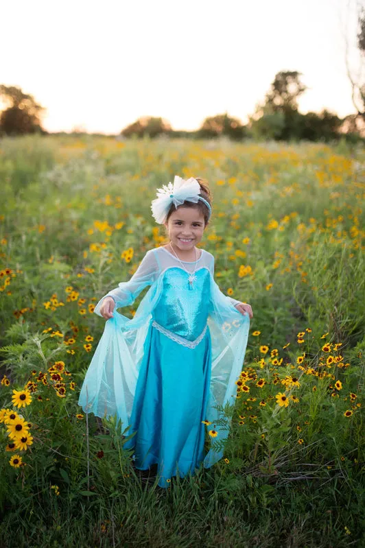 Ice Queen Dress with Cape