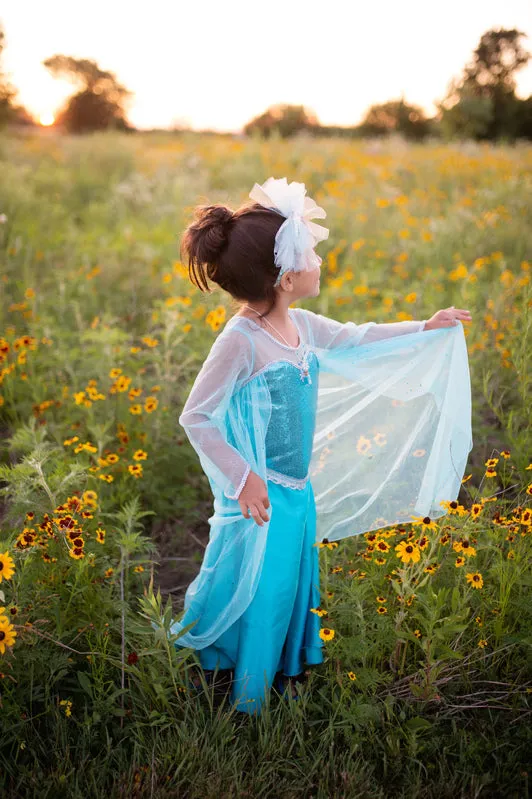 Ice Queen Dress with Cape