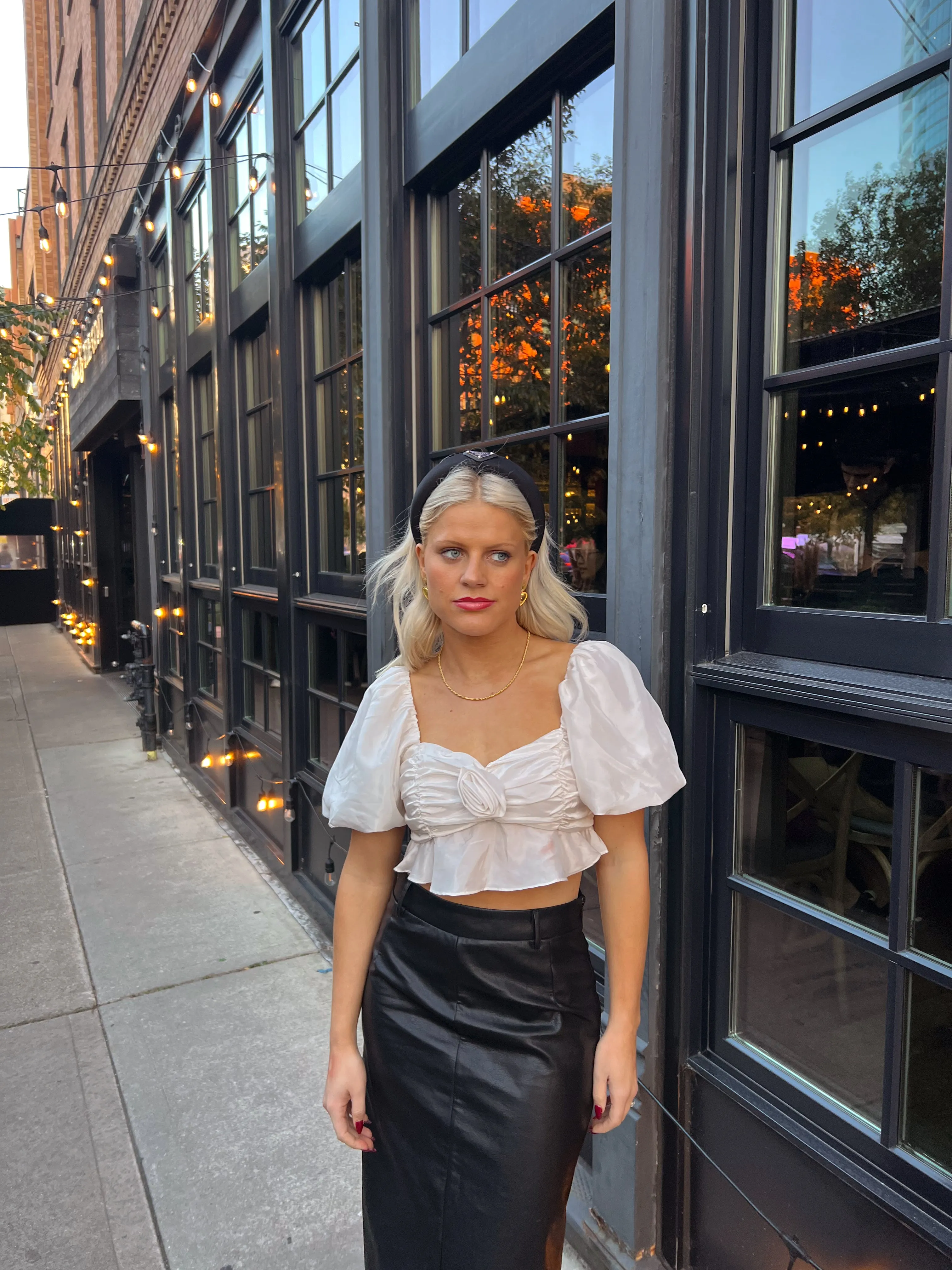 In My Feelings Satin Top