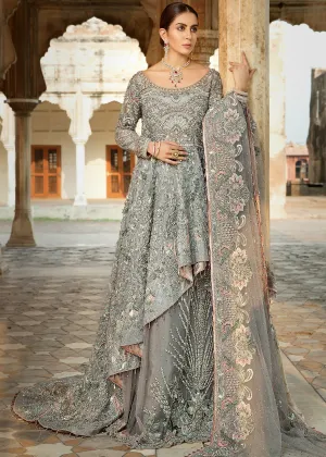 Indian Bridal Wear Designer Lehenga in Raw Silk #BN1198