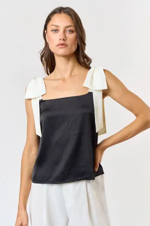 Jaster Bow Shoulder Tank FINAL SALE