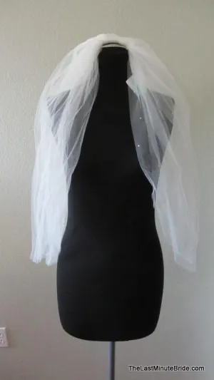 Jennifer Leigh Couture Bridal Veil Style: Crystal