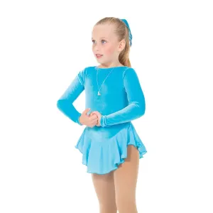 Jerry's 188 Skatesong Figure Skating Dress Youth - Sky Blue
