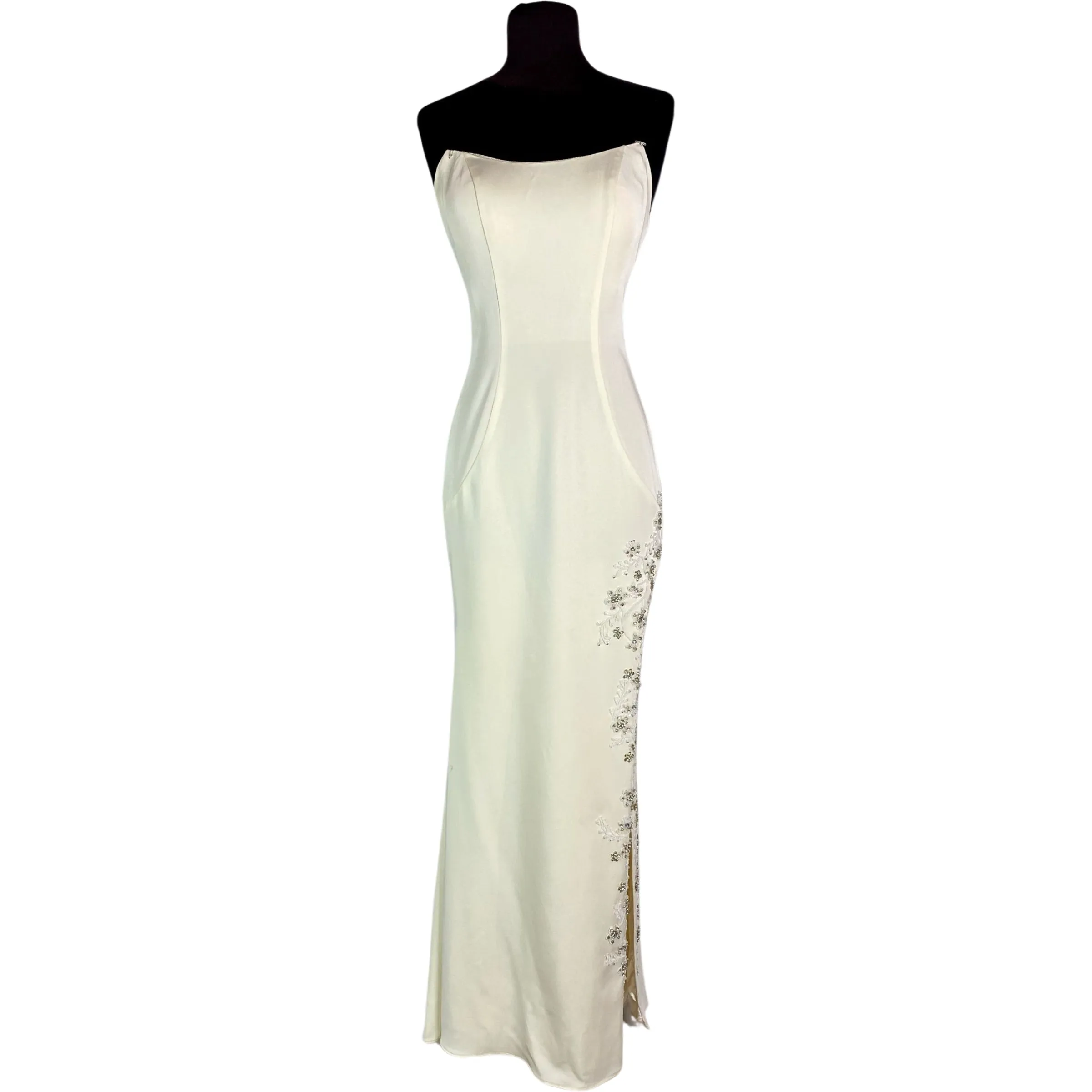 JOVANI Style 65388 Long Gown Ivory Size 0