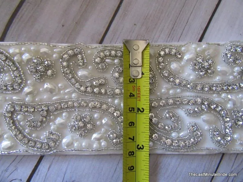 Justin Alexander Bridal Belt Style A028