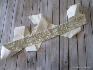 Justin Alexander Bridal Belt Style A028