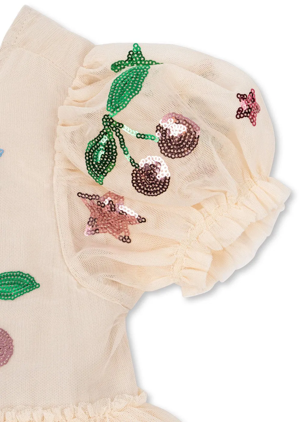 Konges Slojd Yvonne Puff Dress - Rainbow Twinkle