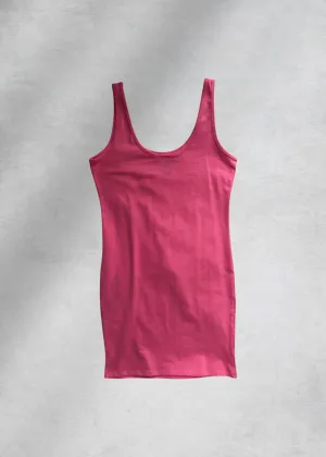 Kristen Jersey Bodycon Mini Dress - Pink