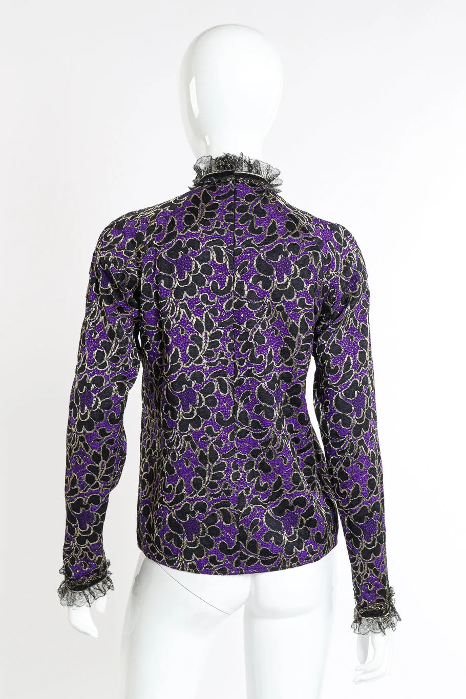 Lace Silk Top