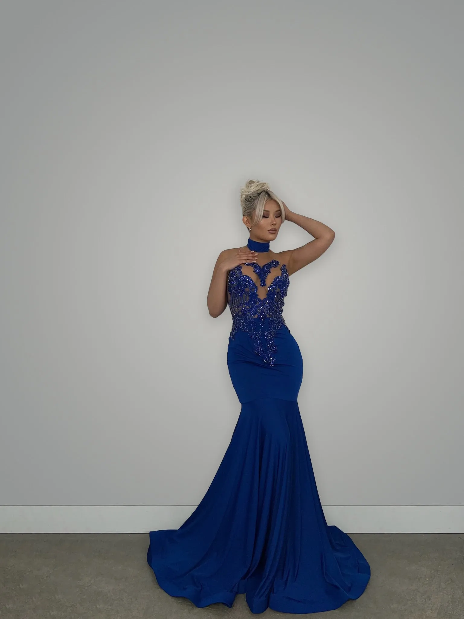 Lama Gown Blue