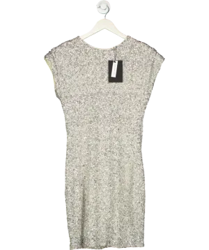 Layered With Love Metallic Autumn Dreams Sequin Mini Dress UK L