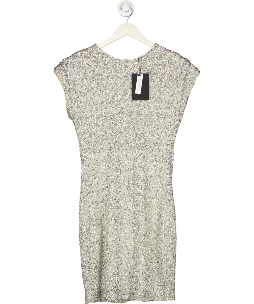 Layered With Love Metallic Autumn Dreams Sequin Mini Dress UK L