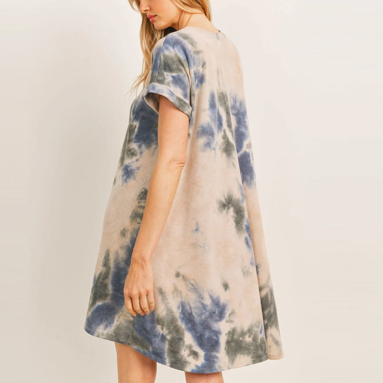 Lazy Sunday Tie-Dye Dress