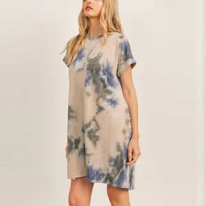 Lazy Sunday Tie-Dye Dress