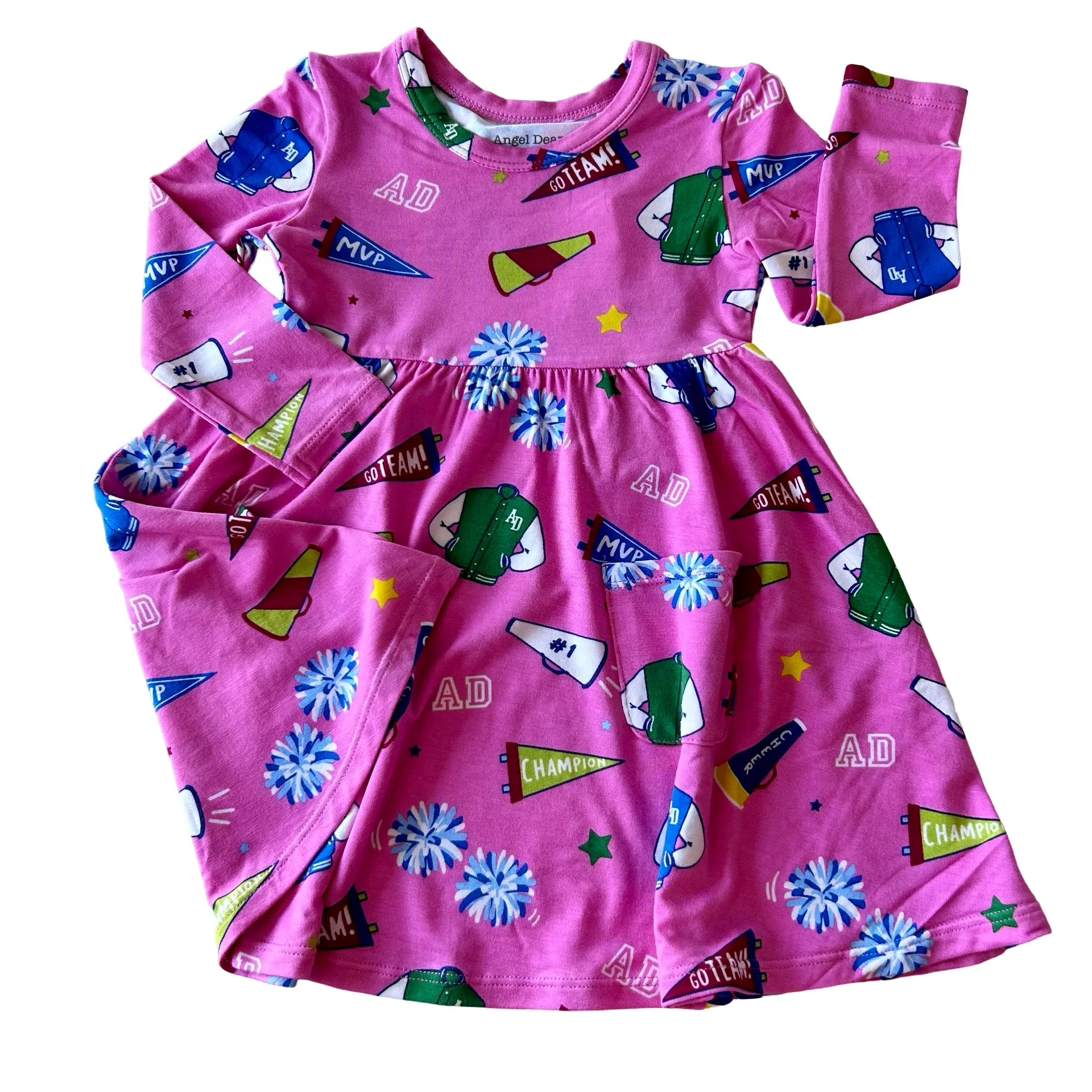 Long Sleeve Twirl Dress | Varsity Cheer