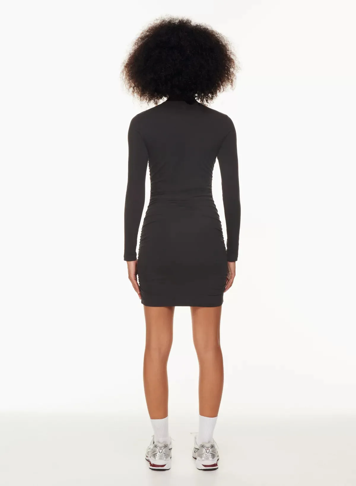 Longsleeve Ruched Mini Dress