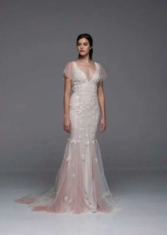 Lotus Threads Size 10 85048 Eloise Pink Gown