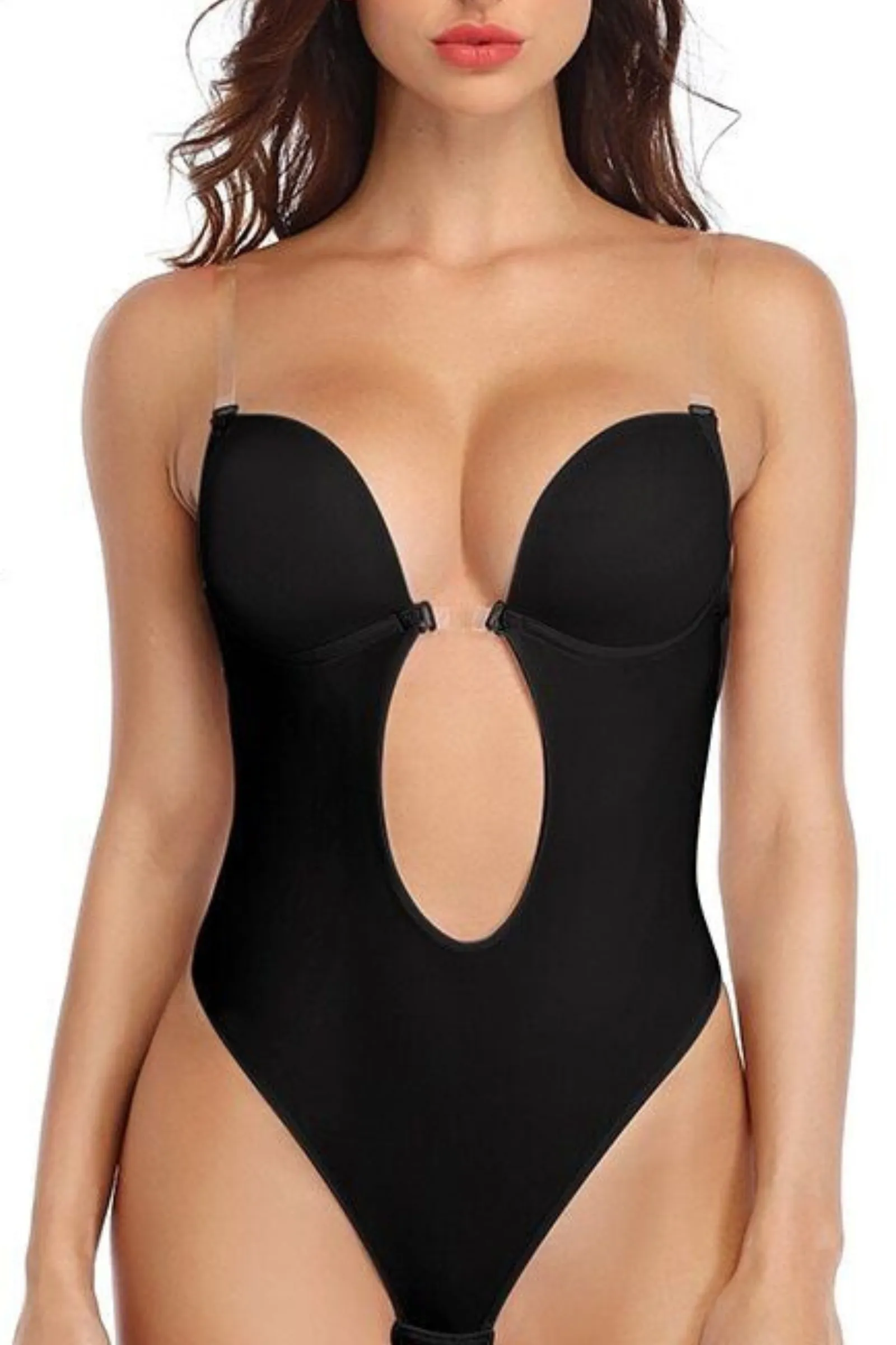 Low Back U plunge shapewear Bodysuit