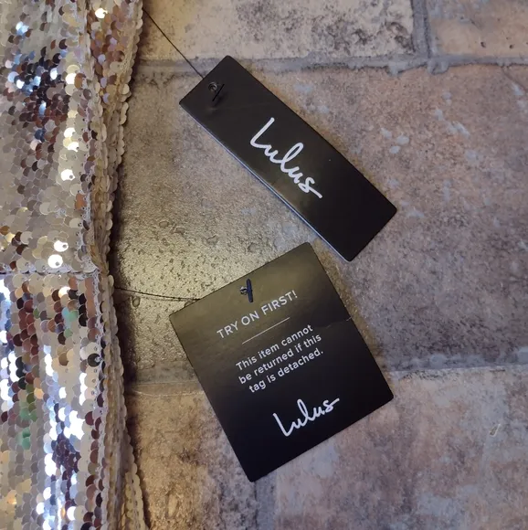 Lulus sequin dress size medium BNWT